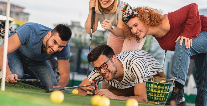 Crazy Golf Speed Dating